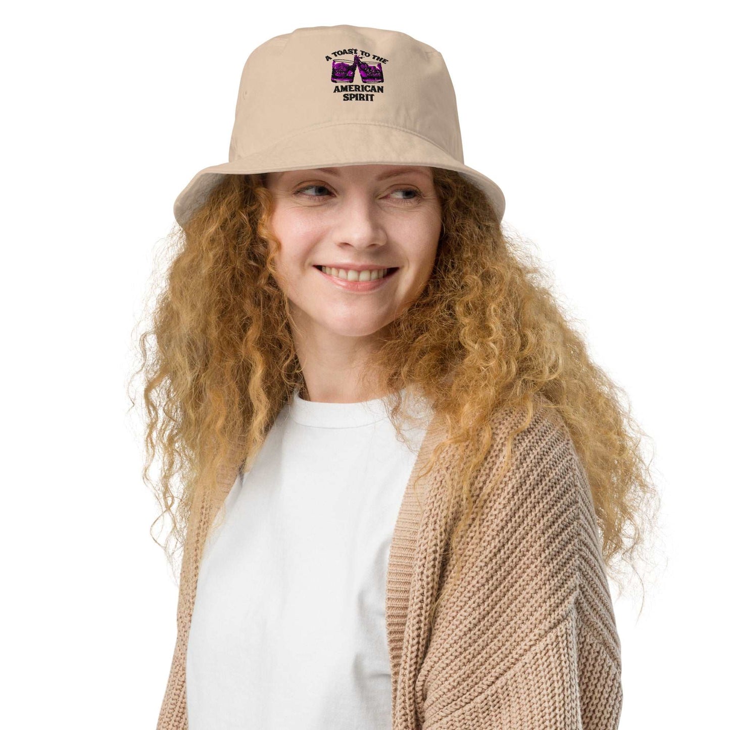 Organic bucket hat - Cheers