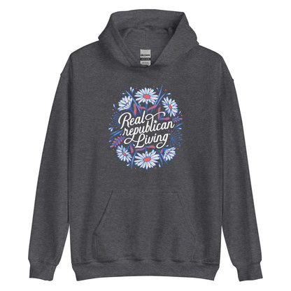 Unisex Hoodie - Womens Floral