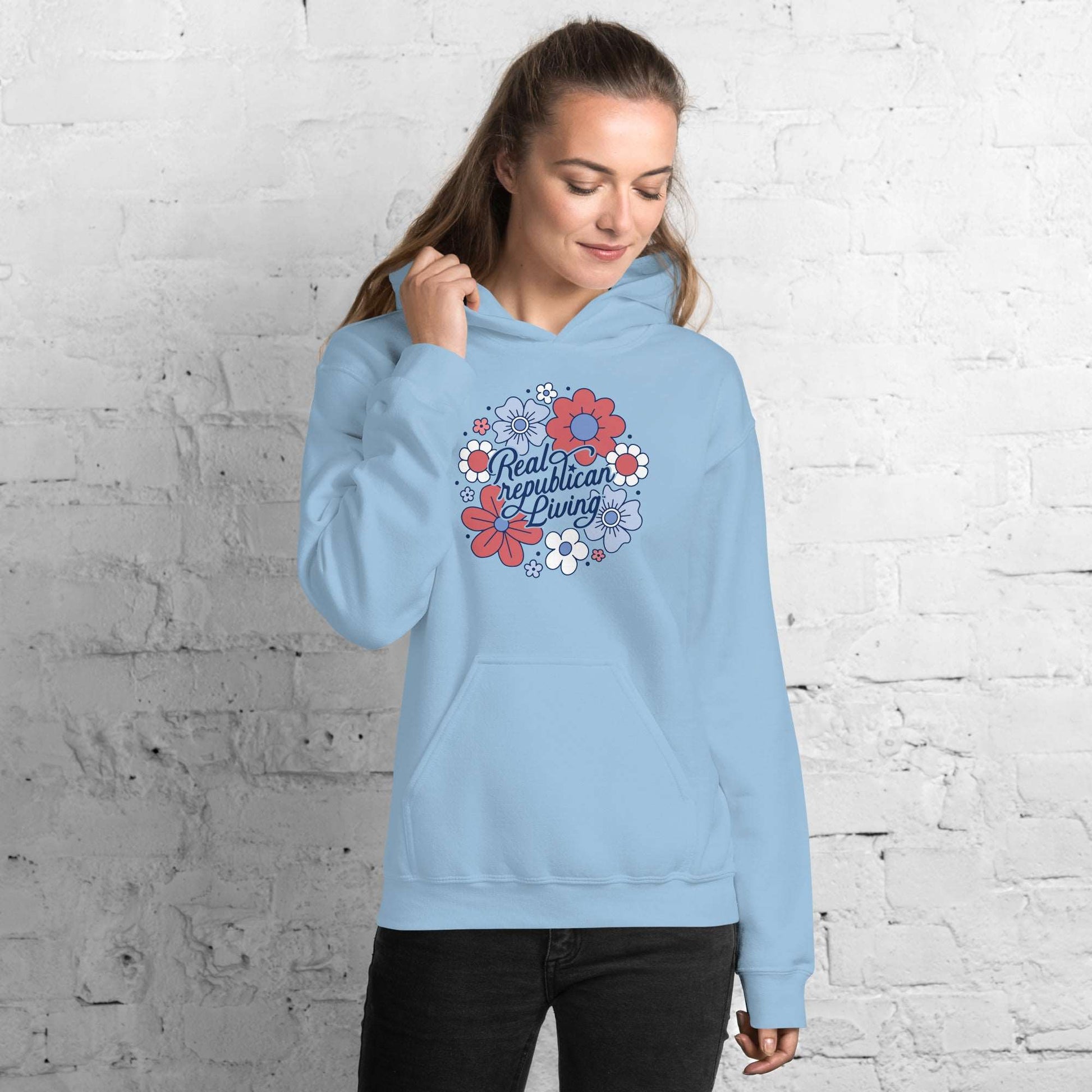 Unisex Hoodie - Juniors Floral