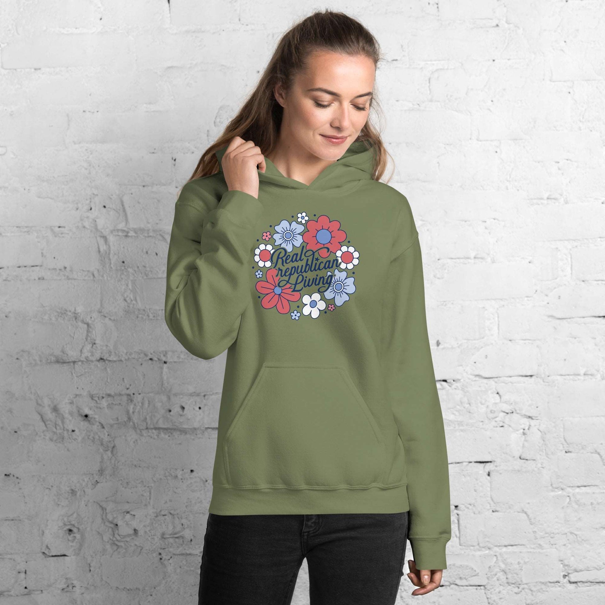 Unisex Hoodie - Juniors Floral