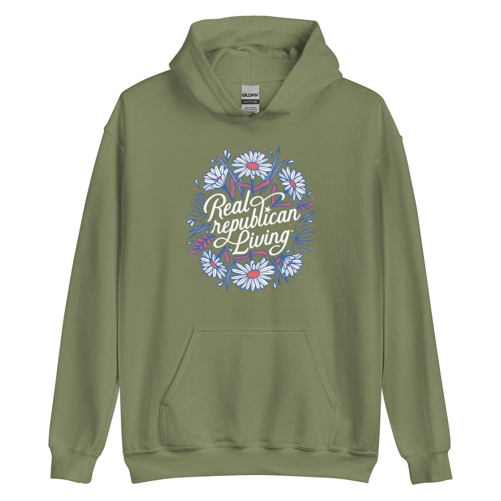Unisex Hoodie - Womens Floral
