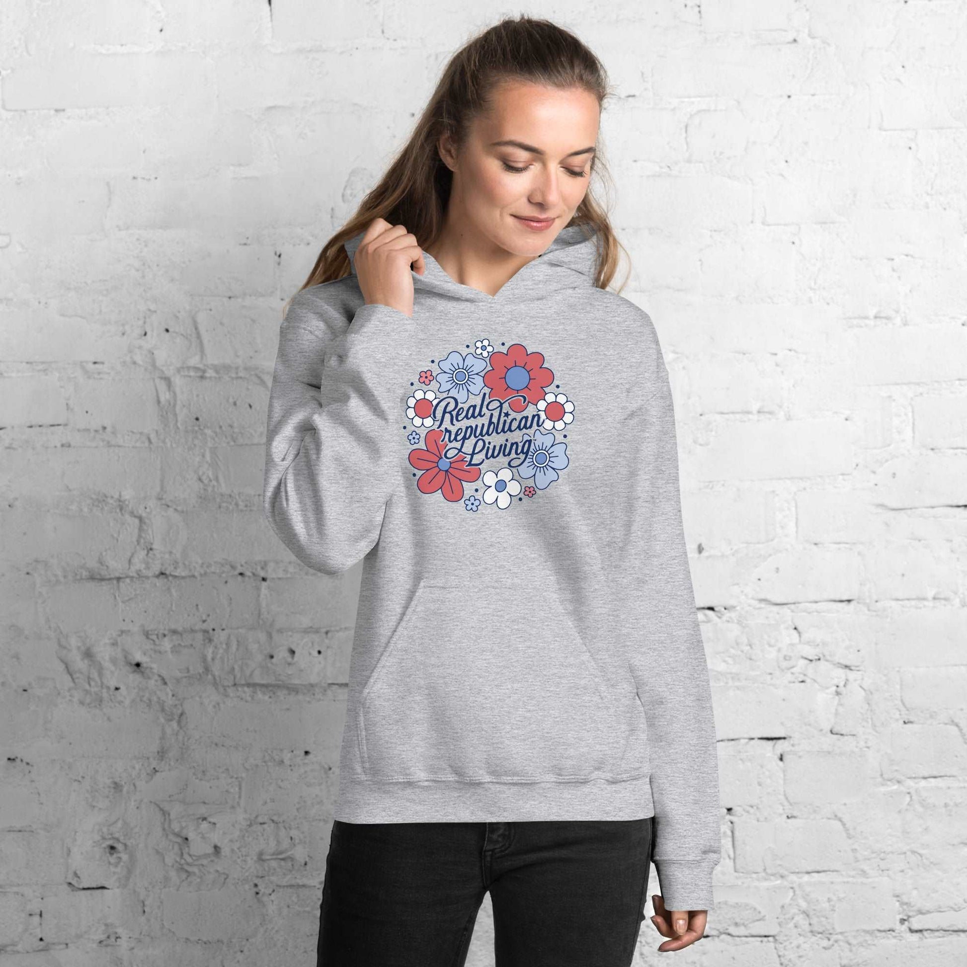 Unisex Hoodie - Juniors Floral