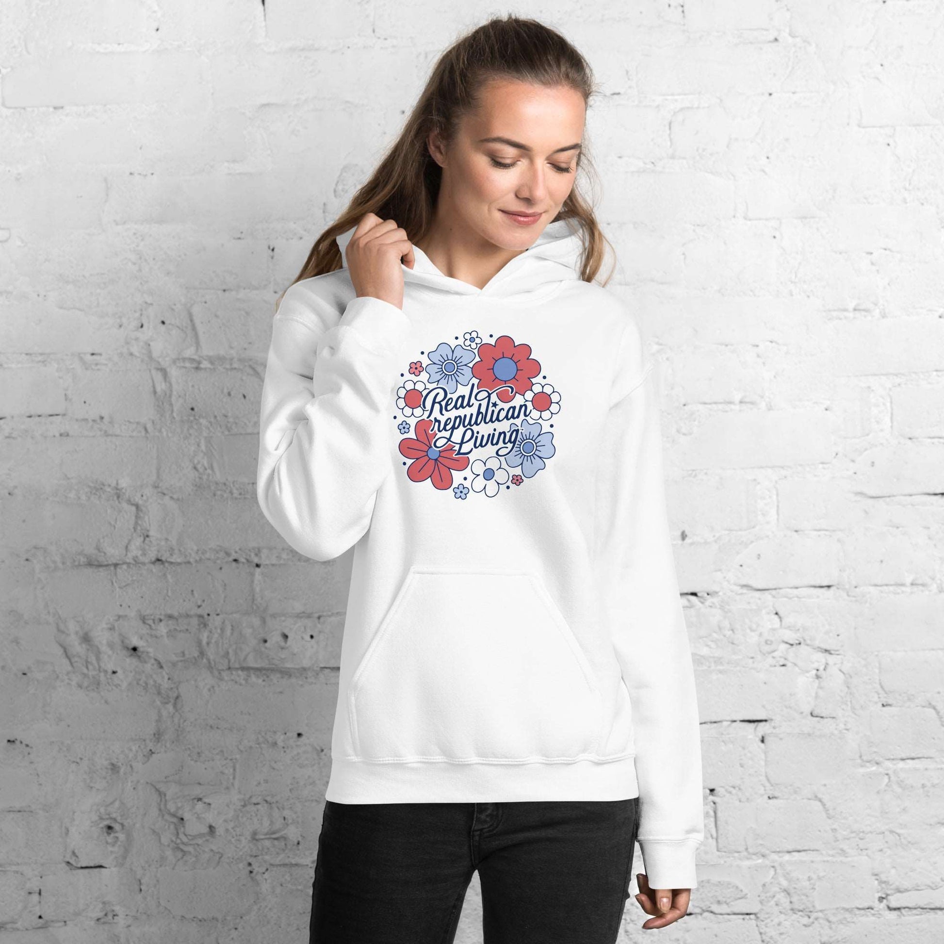 Unisex Hoodie - Juniors Floral