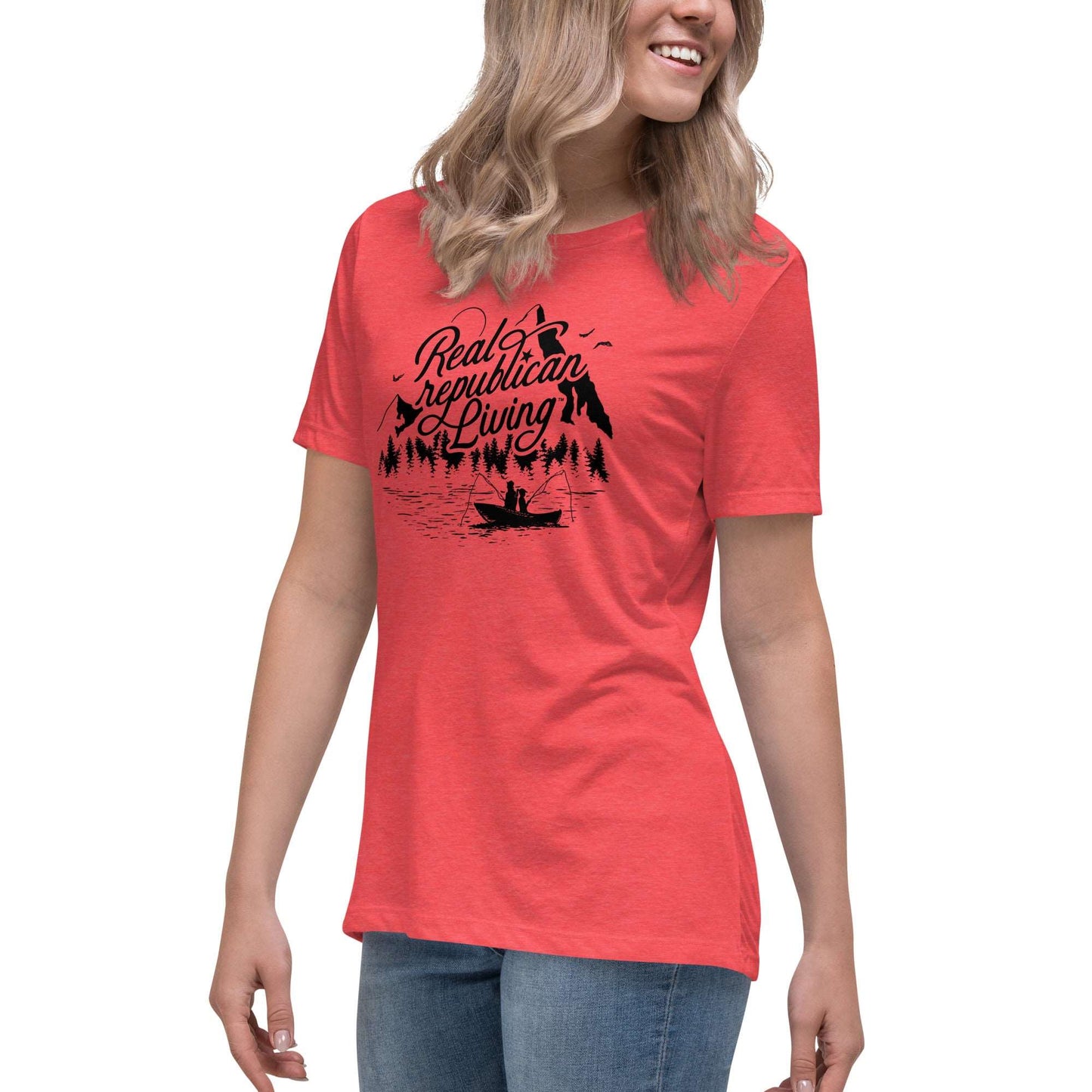 Women's Relaxed T-Shirt - Father and Daughter